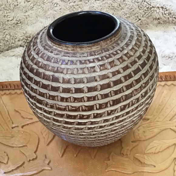 Mid Century German Pottery Vase - Picture 1 of 2